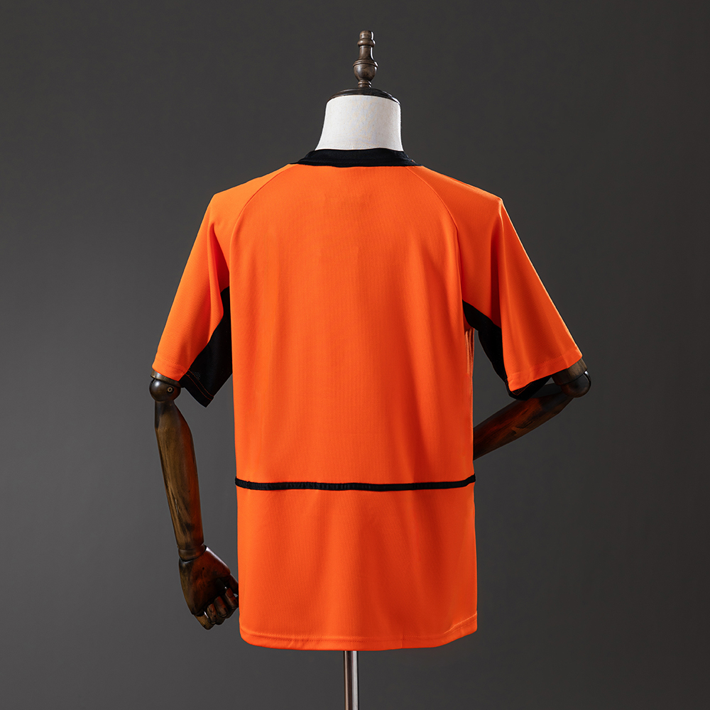 Netherlands 2002 Home Retro Jersey Foto 2