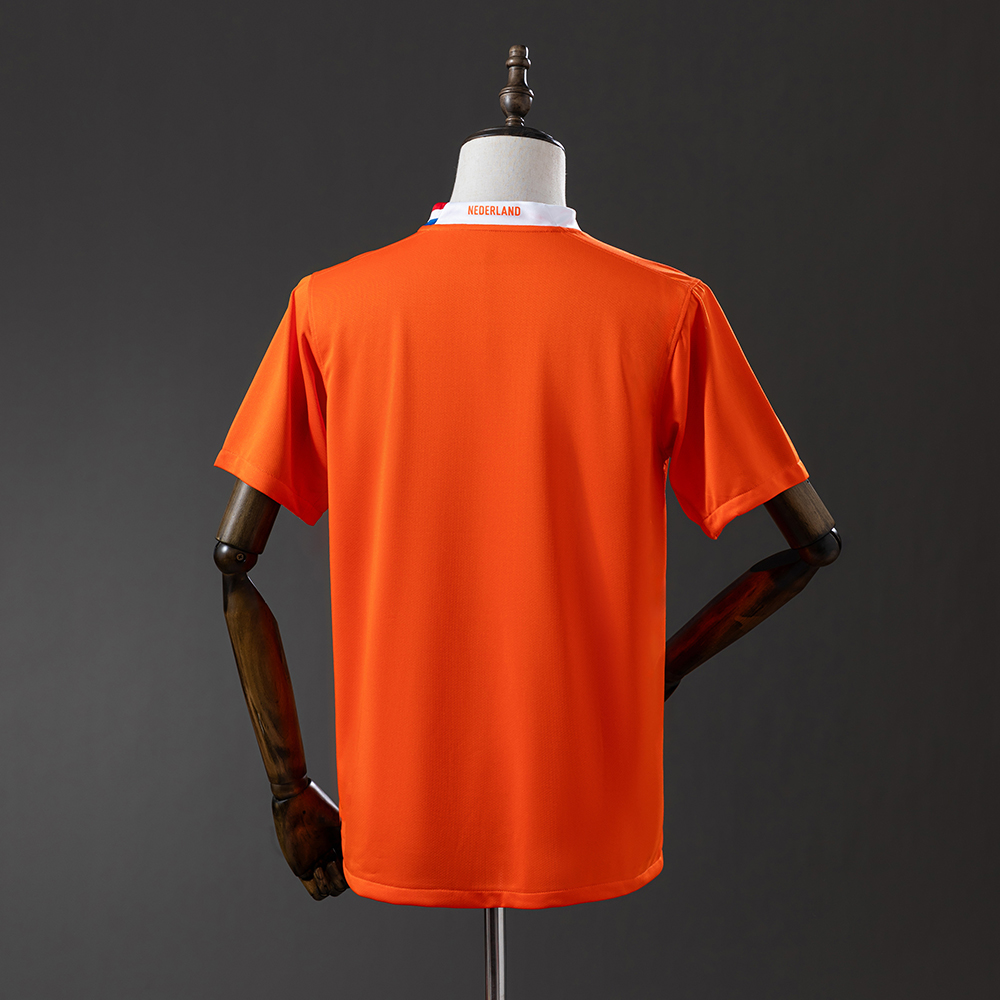 Netherlands 2008 Home Retro Jersey Foto 2