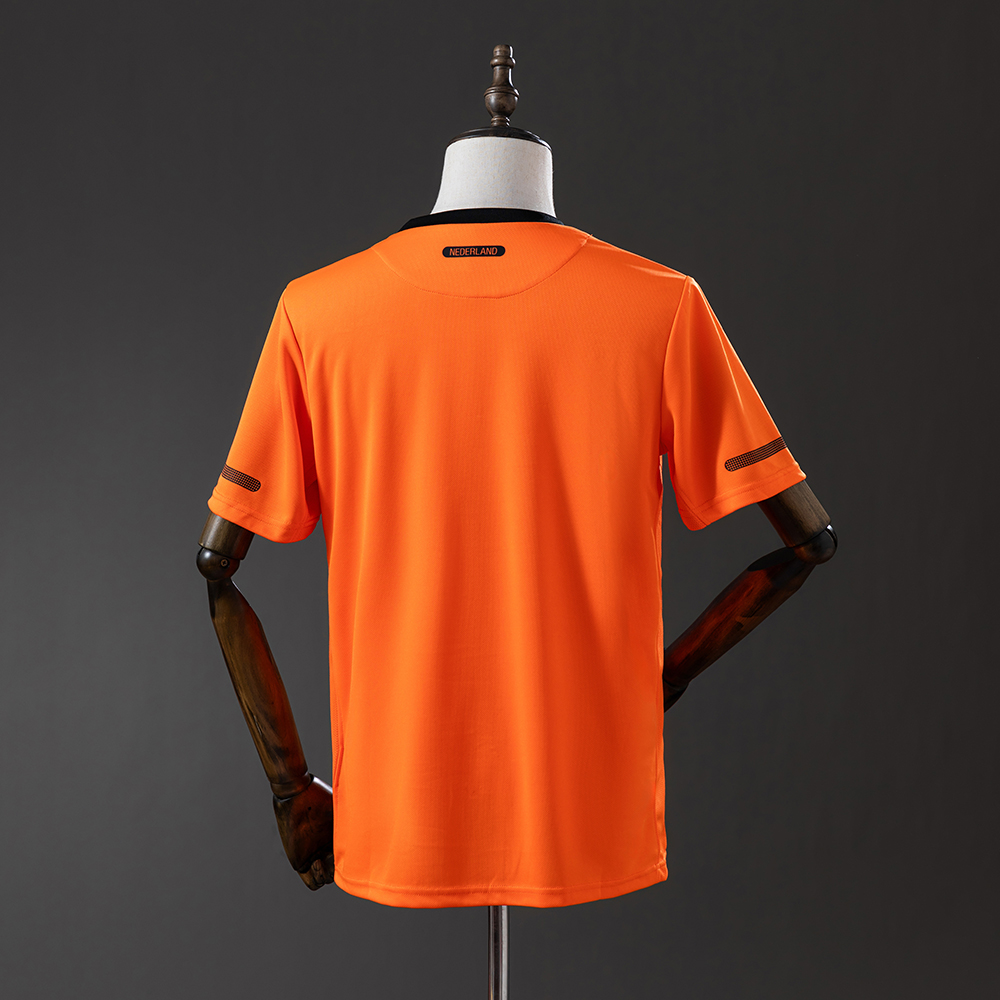 Netherlands 2010 Home Retro Jersey Foto 2