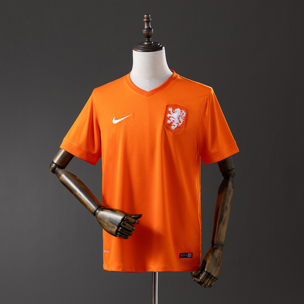 Netherlands 2014 Home Retro Jersey
