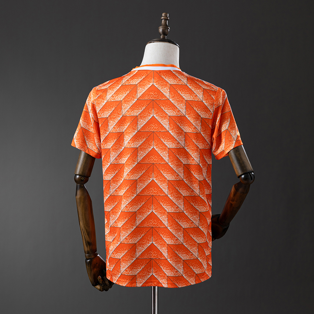 Netherlands 1988 Home Retro Jersey Foto 2