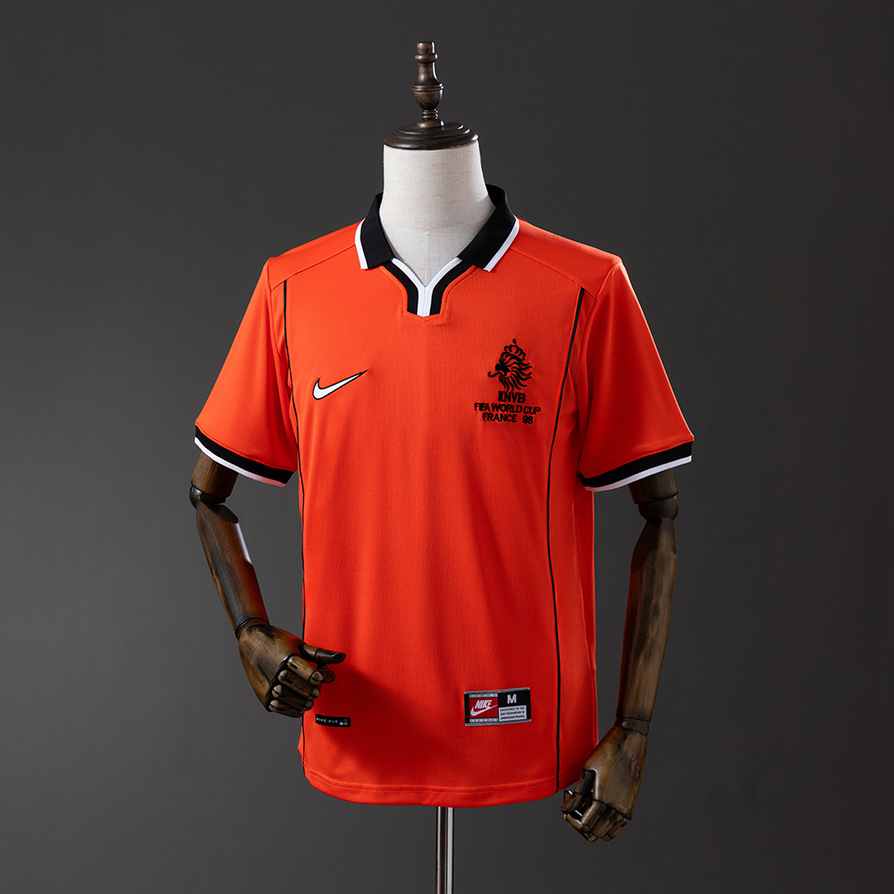 Netherlands 1998 Home Retro Jersey