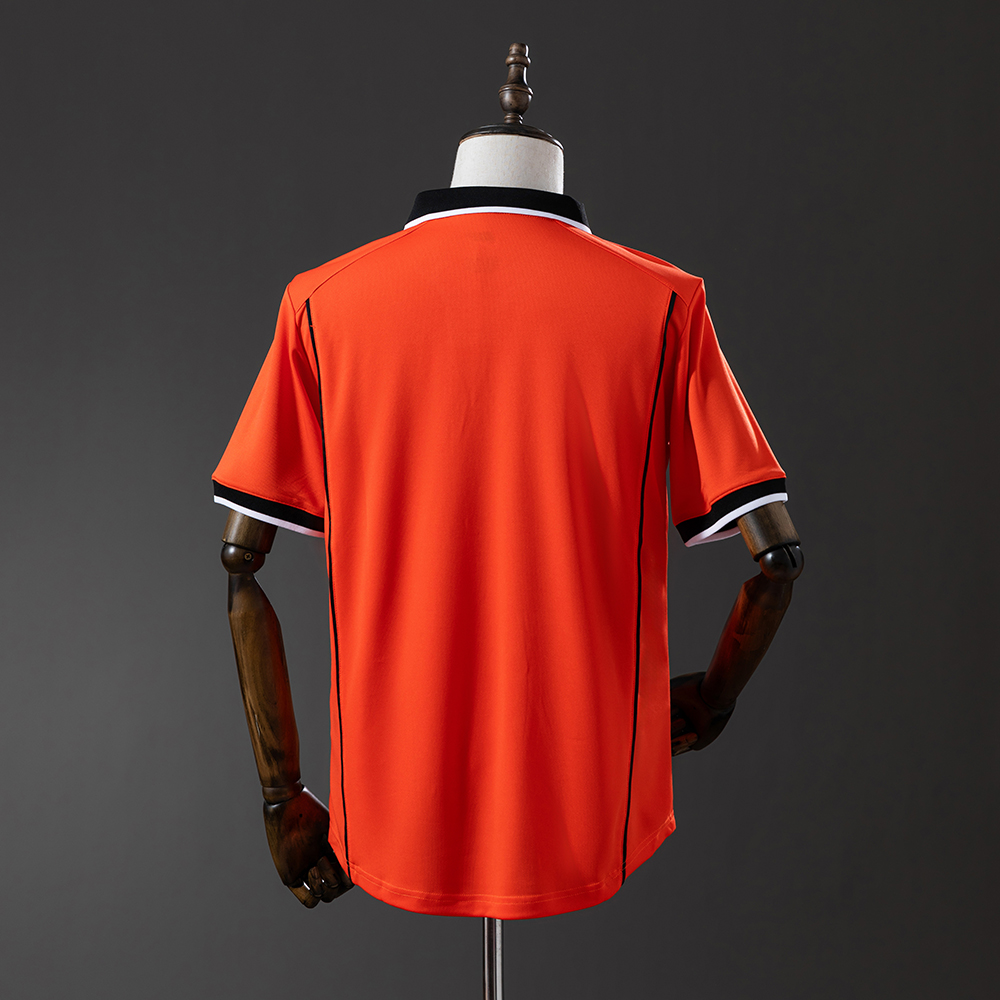 Netherlands 1998 Home Retro Jersey Foto 2