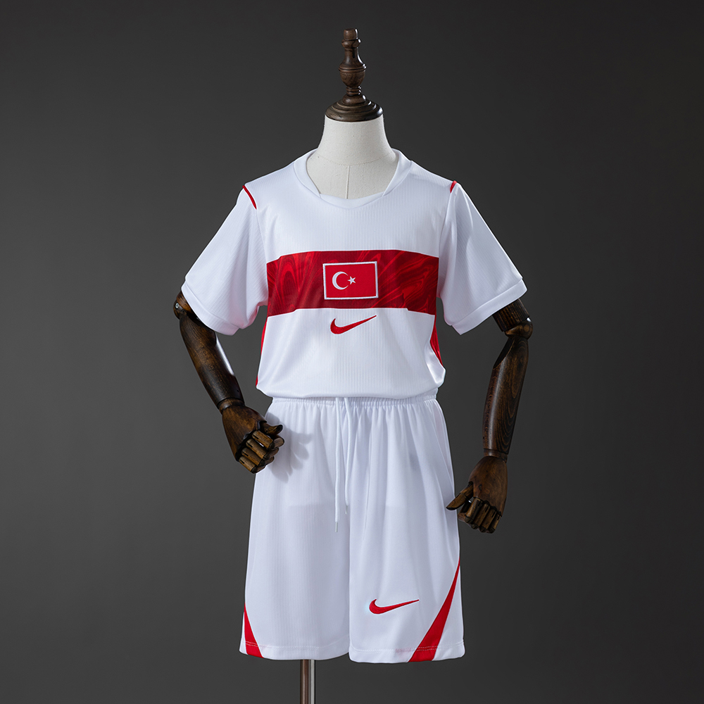 Turkiye 2026 Home Kids Kit Jersey