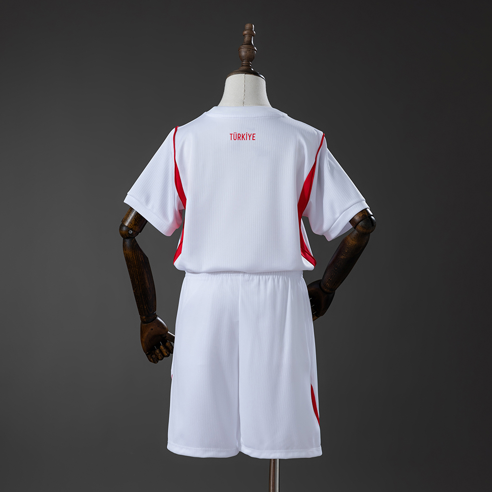 Turkiye 2026 Home Kids Kit Jersey Foto 2