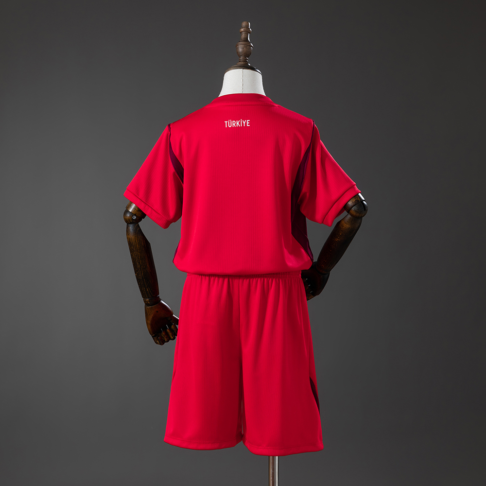 Turkiye 2026 Away Kids Kit Jersey Foto 2
