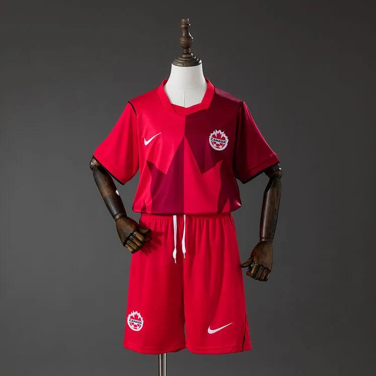 Canada 2026 Home Kids kit Jersey