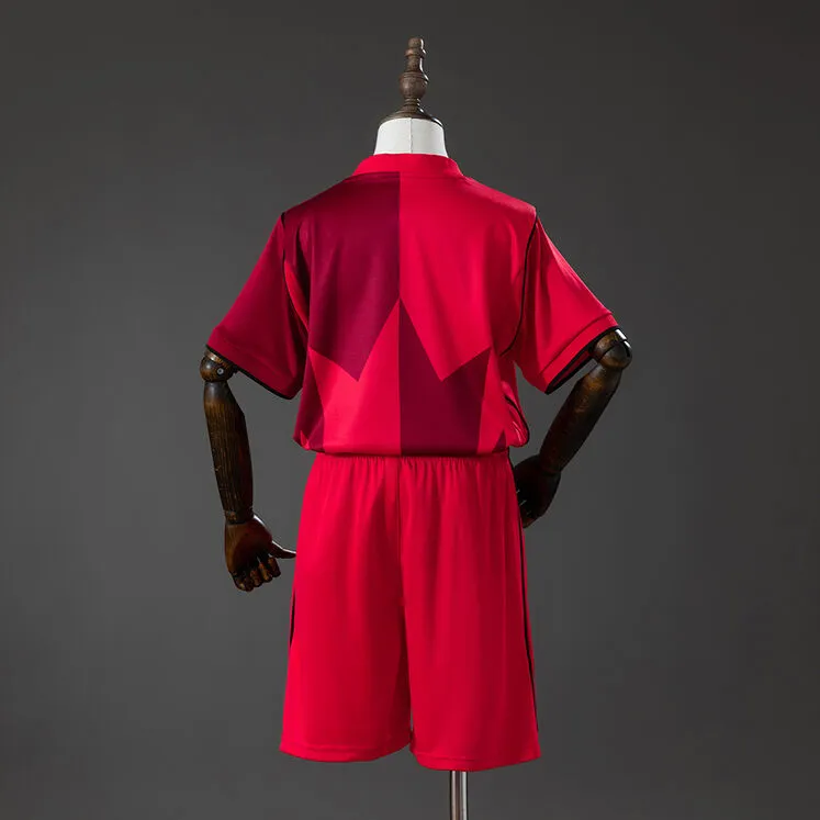 Canada 2026 Home Kids kit Jersey Foto 2
