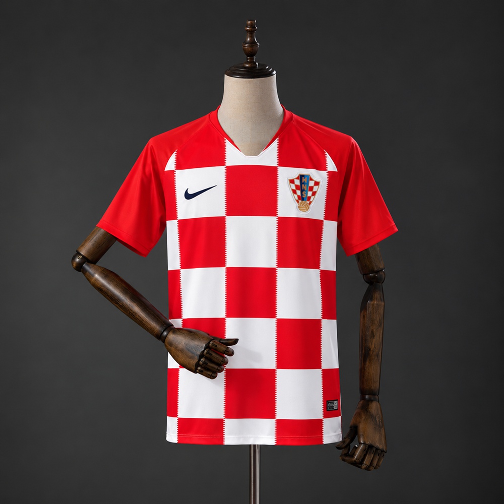 Croatia 2018 Home Retro Jersey