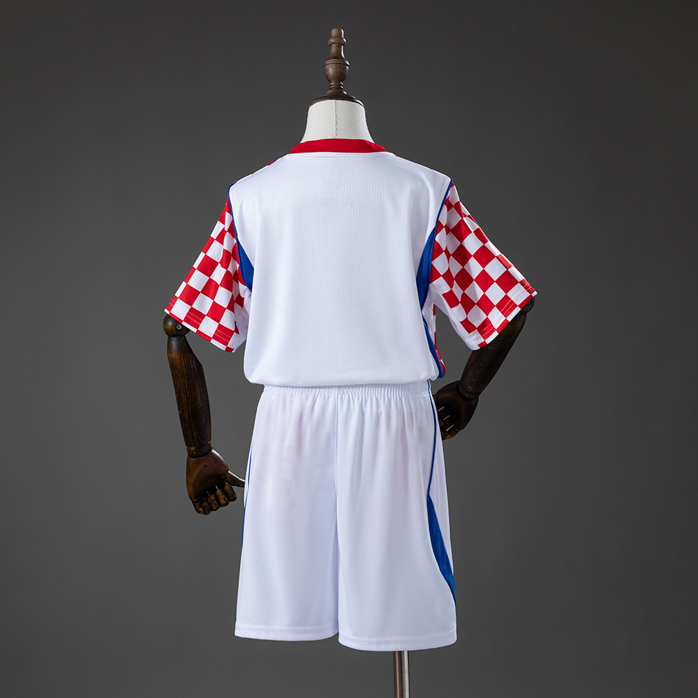 Croatia 2026 Home Kids Kit Jersey Foto 2