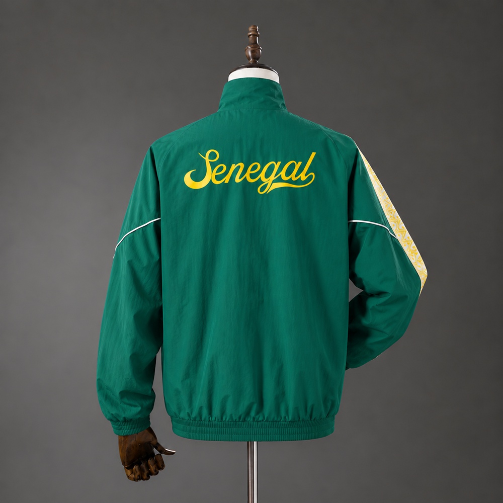 Senegal 2026 Full-Zip Jacket - Green Foto 2