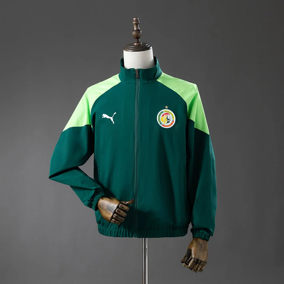 Senegal 2026 Windbreaker Dark Green