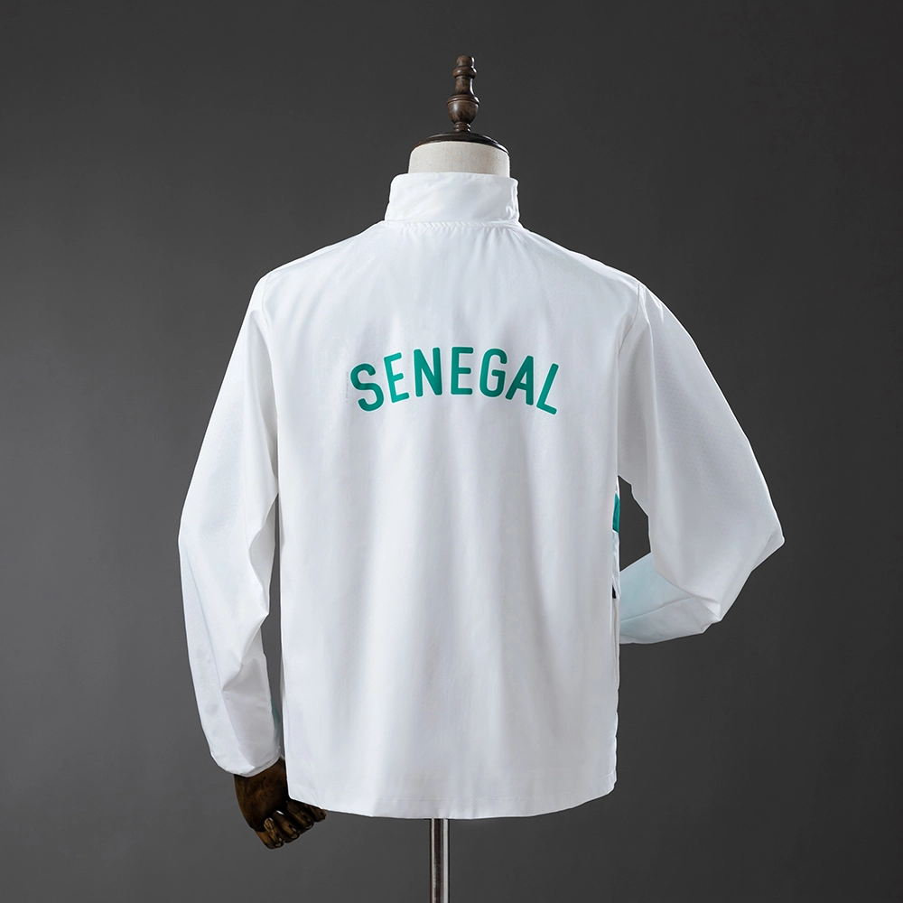Senegal 2026 Pre-match training Windbreaker White Foto 2