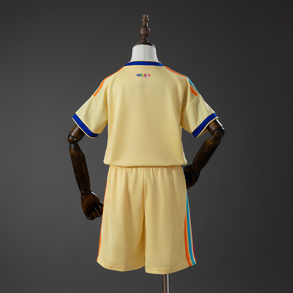 Curacao 2026 Away Kids Kit Jersey Foto 2