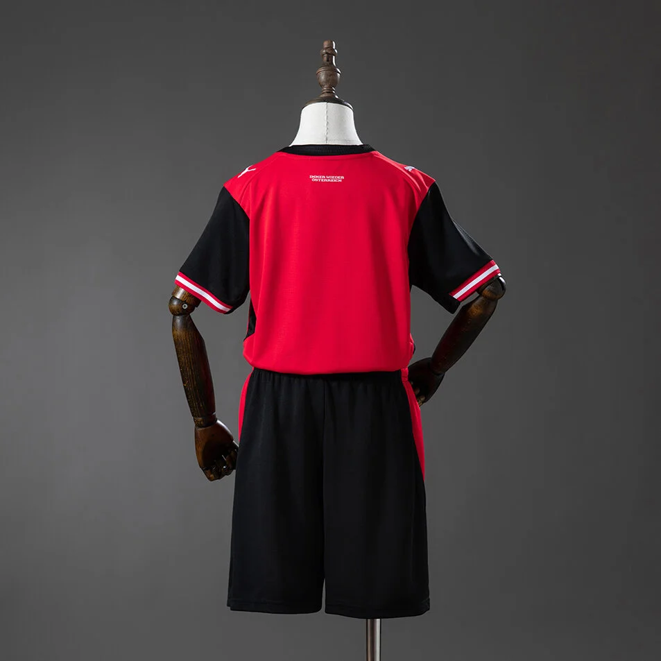 Austria 2026 Home Kids Kit Jersey Foto 2