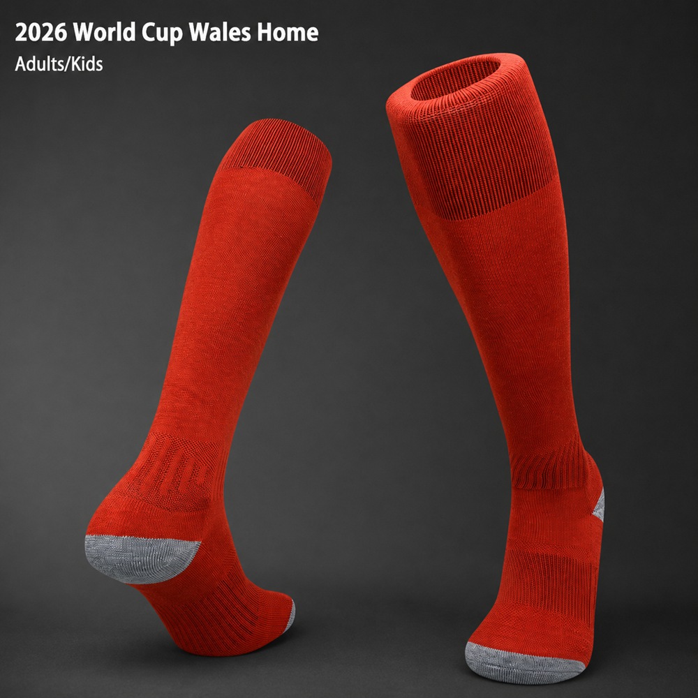Wales 2026 World Cup Home Adults-Kids Red