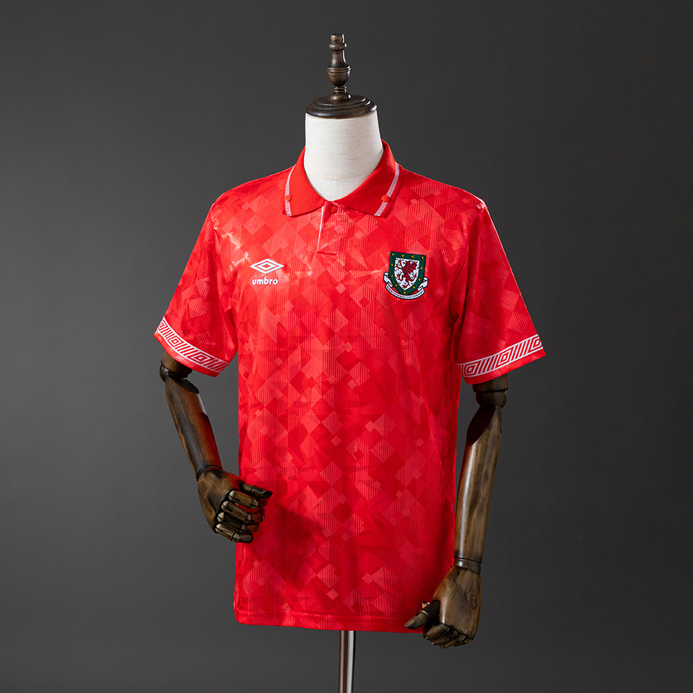 Wales 90/92 Home Retro Jersey