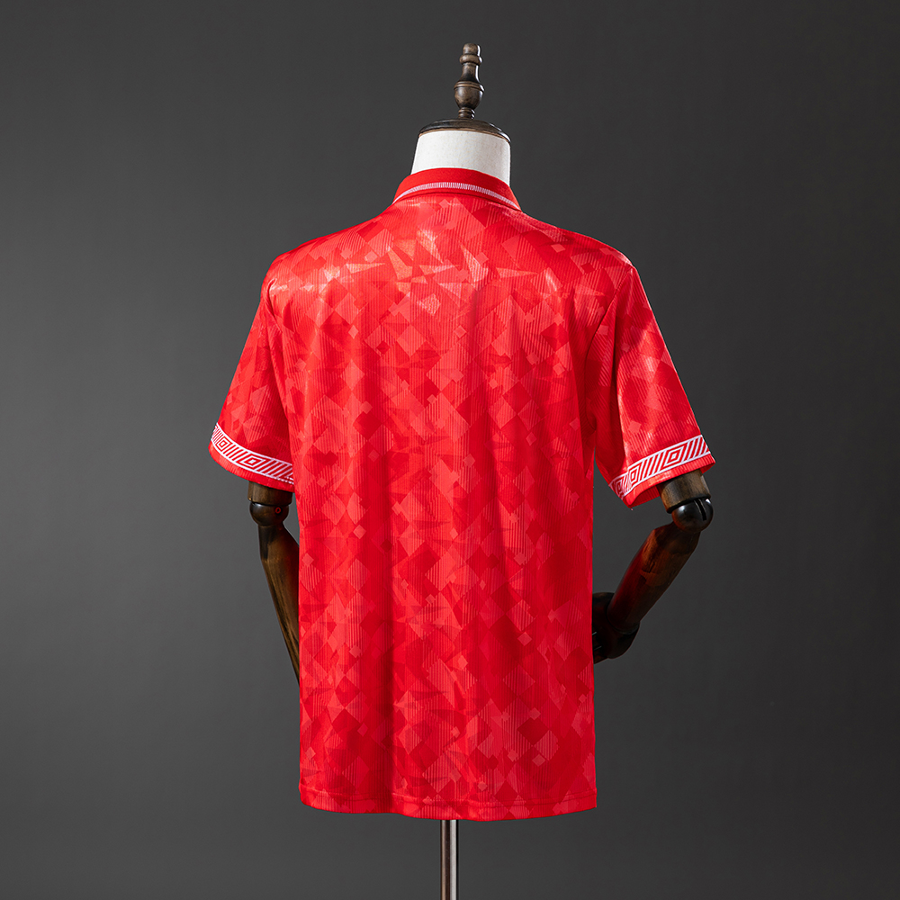 Wales 90/92 Home Retro Jersey Foto 2
