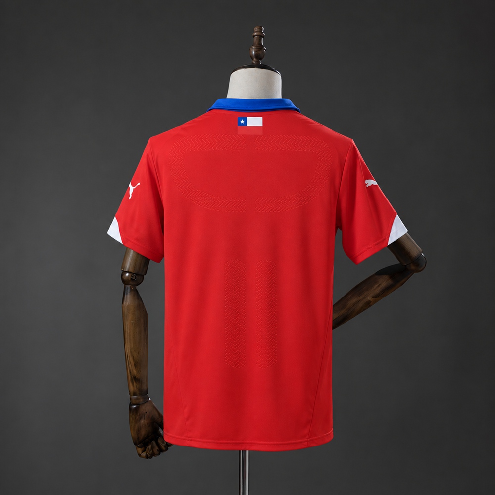 Chile 2014 Home Retro Jersey Foto 2