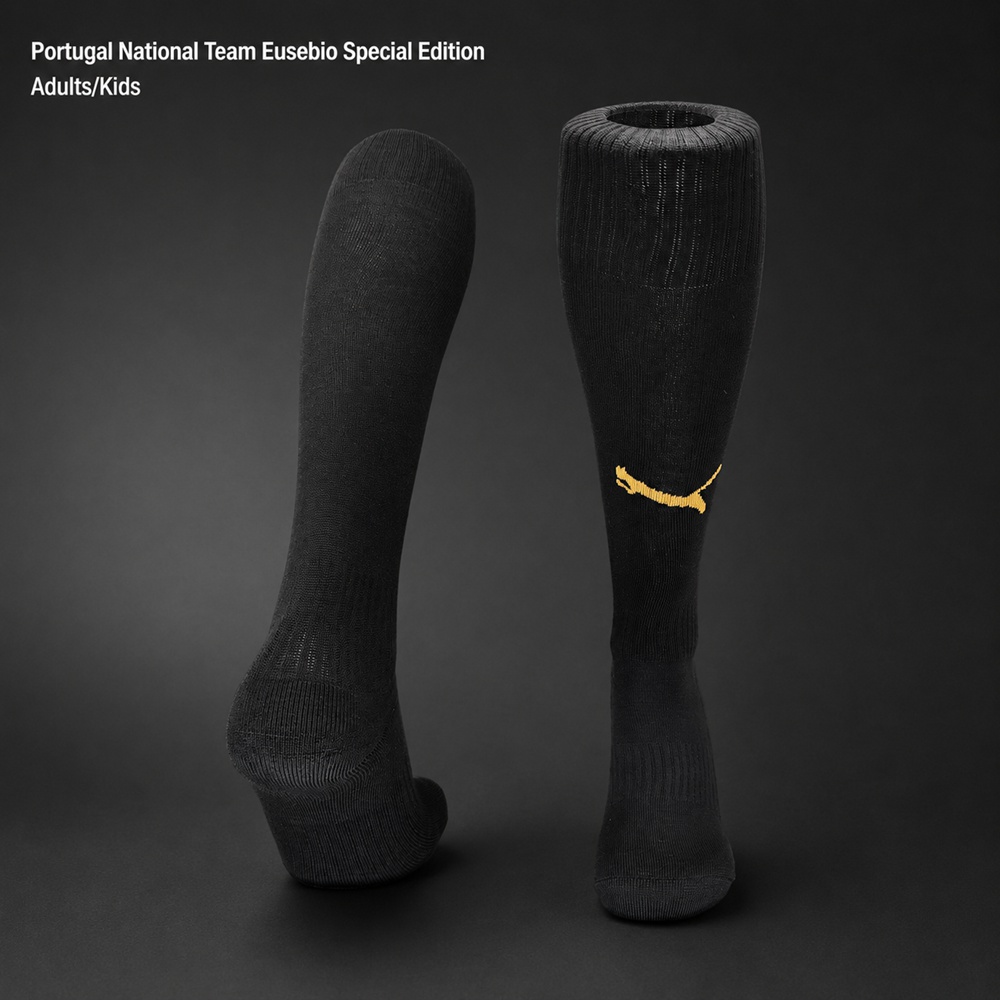 Portugal National Team Eusebio Special Edition Adults-Kids Black
