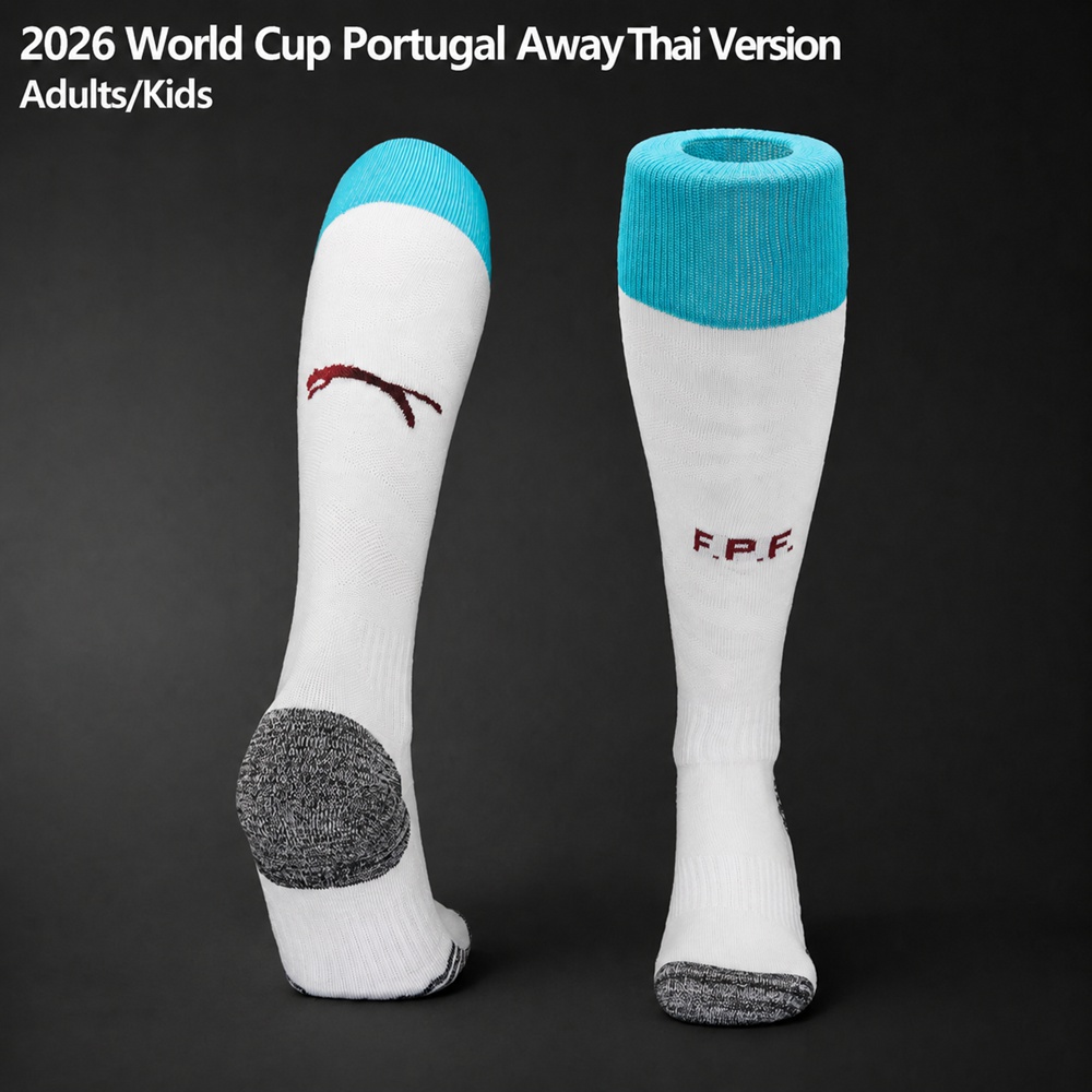 Portugal 2026 World Cup Away Thai Version Adults-Kids White