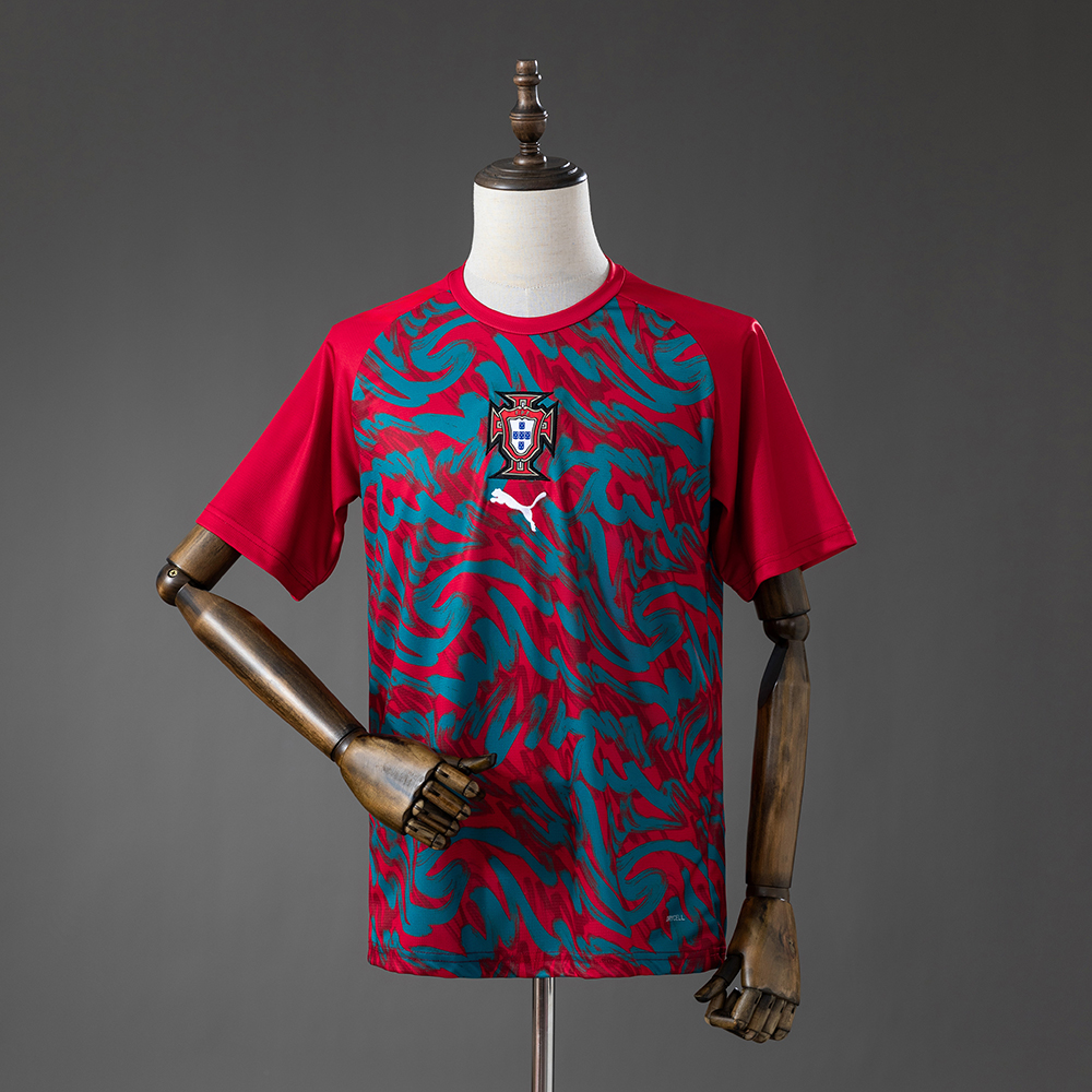 Portugal 2026 Warmup Red Jersey