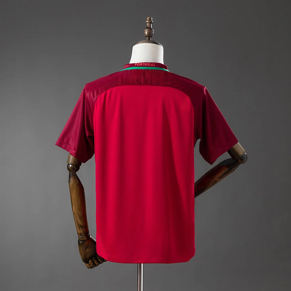 Portugal 2018 Home Retro Jersey Foto 2