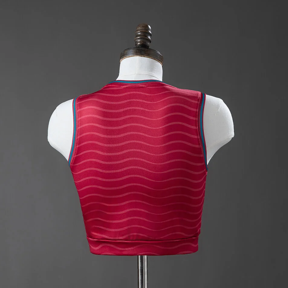 Portugal 2026 Women's Crop Tank Top Home Jersey Foto 2