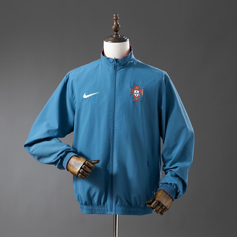 Portugal Retro Reversible Anthem Jacket Windbreaker