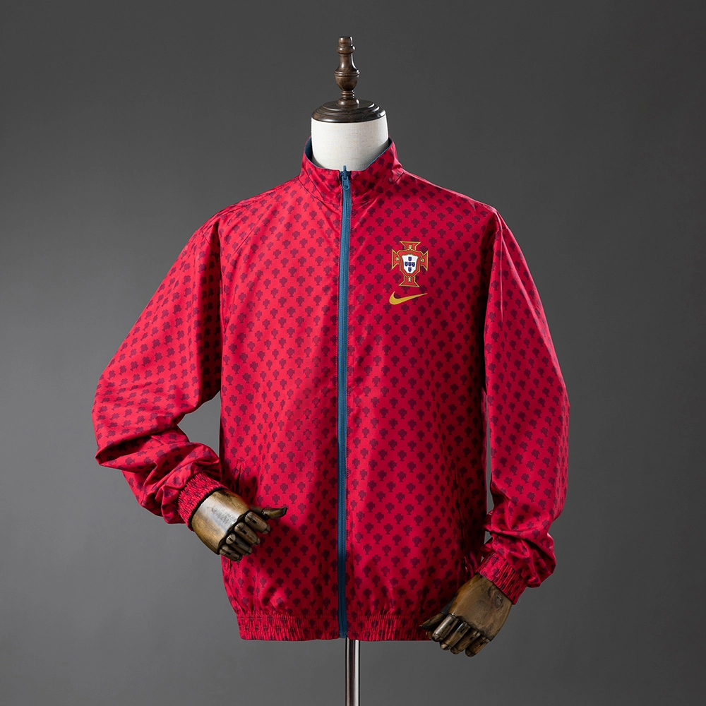 Portugal Retro Reversible Anthem Jacket Windbreaker Foto 2