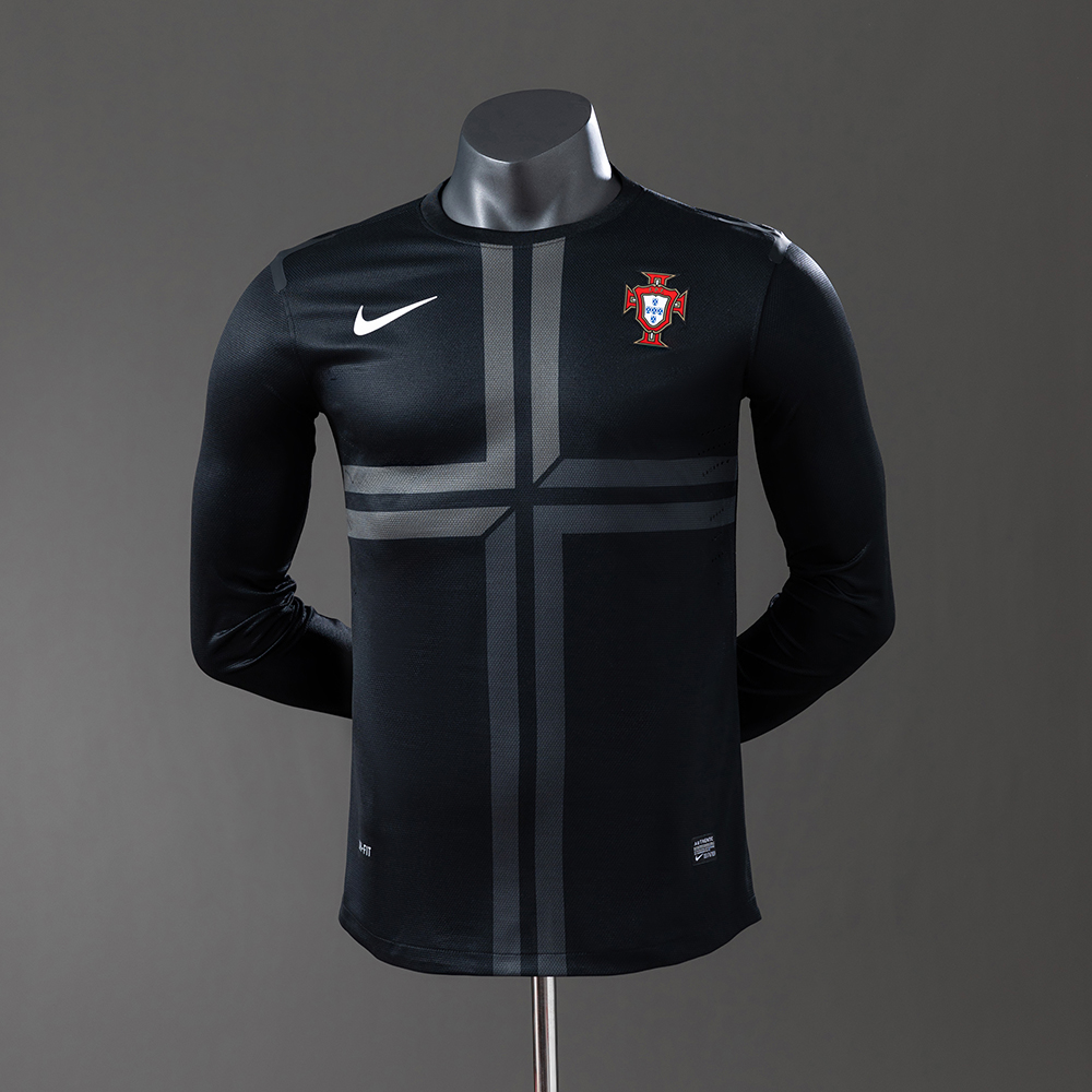 Portugal 2013 Away Long Sleeve Player Version Retro Jersey