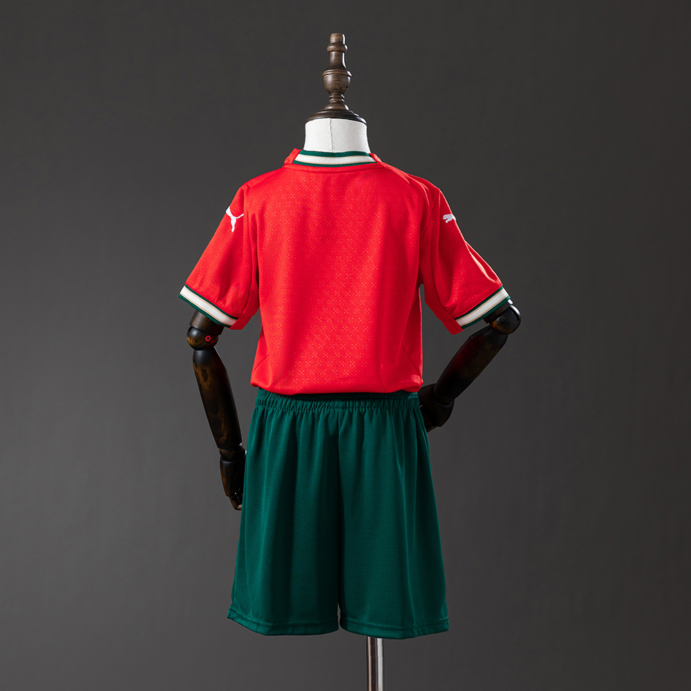 Portugal 2025 Home Full kids kit Jersey Foto 2