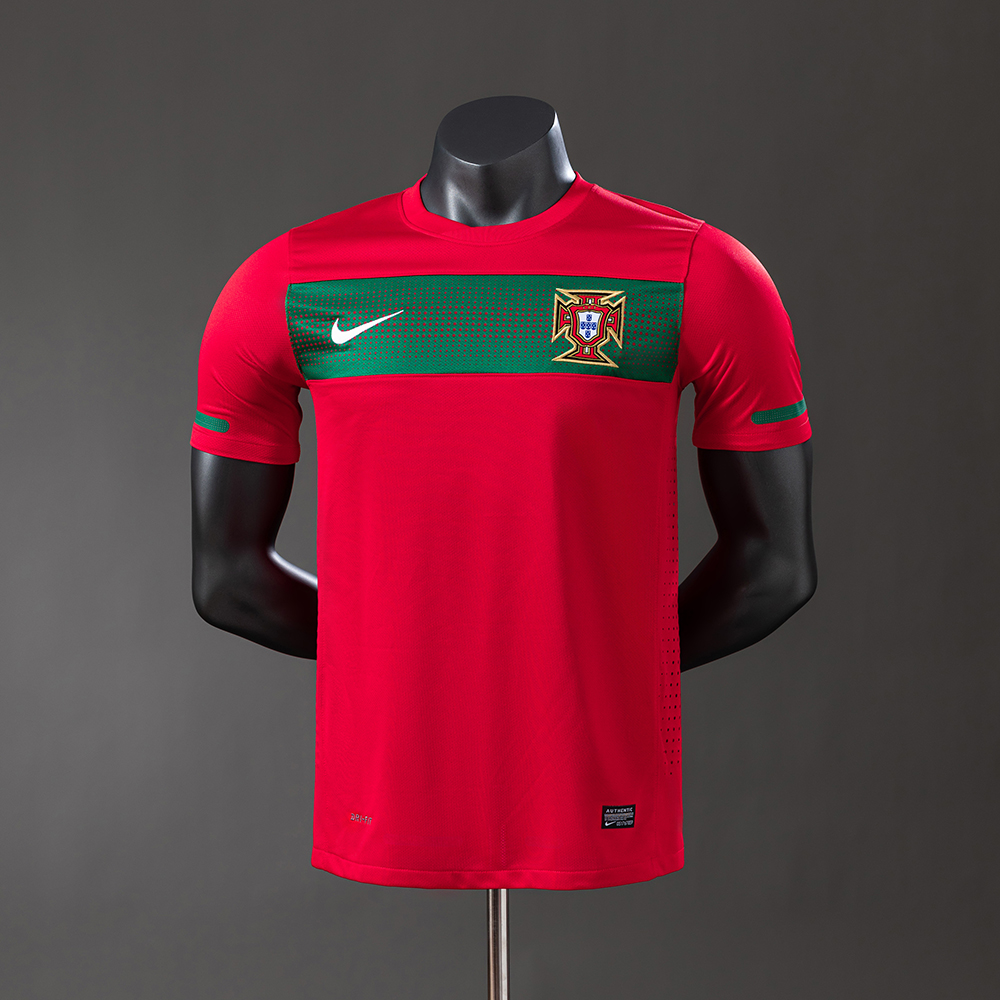 Portugal 2010 Player Version Retro Home Jersey