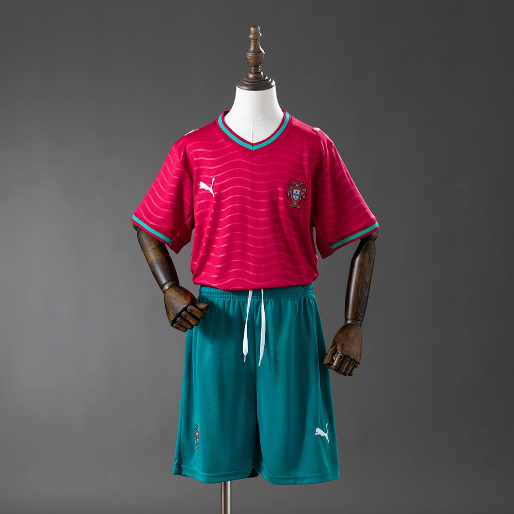 Portugal 2026 Home Full kids kit Jersey