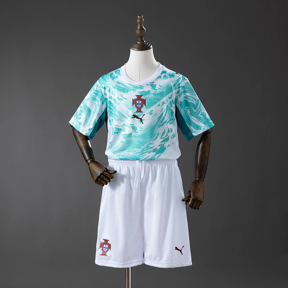 Portugal 2026 Away Full kids kit Jersey