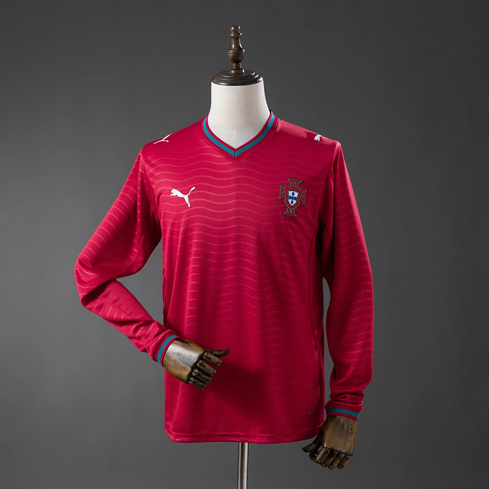 Portugal 2026 Home Long sleeve Jersey
