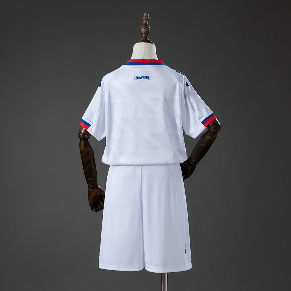 Cabo Verde 2026 Away Kids Kit Jersey Foto 2