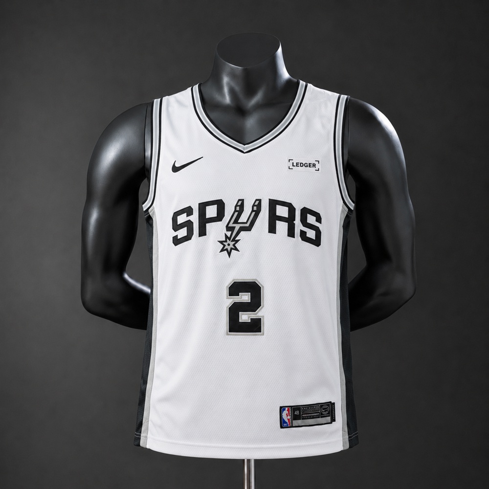 San Antonio Spurs Association Edition Leonard #2 NBA Jersey Embroidered Version