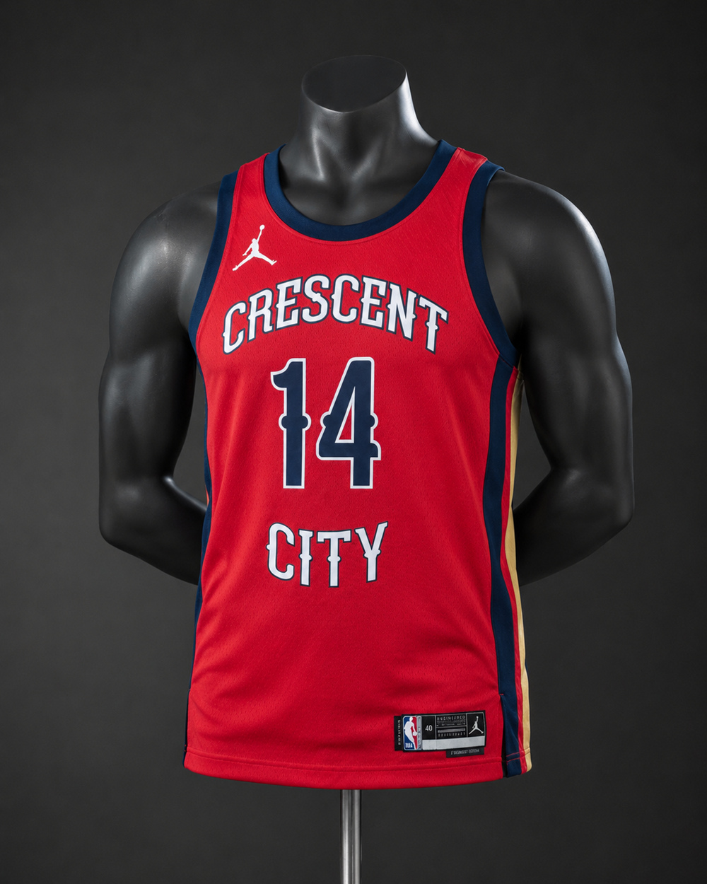 New Orleans Pelicans Statement Edition Ingram #14 NBA Jersey Silk Version