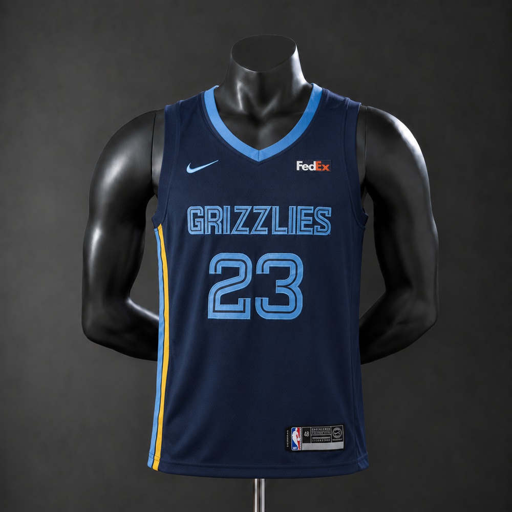Memphis Grizzlies City Edition Derrick Rose #23 NBA Jersey Embroidered Version