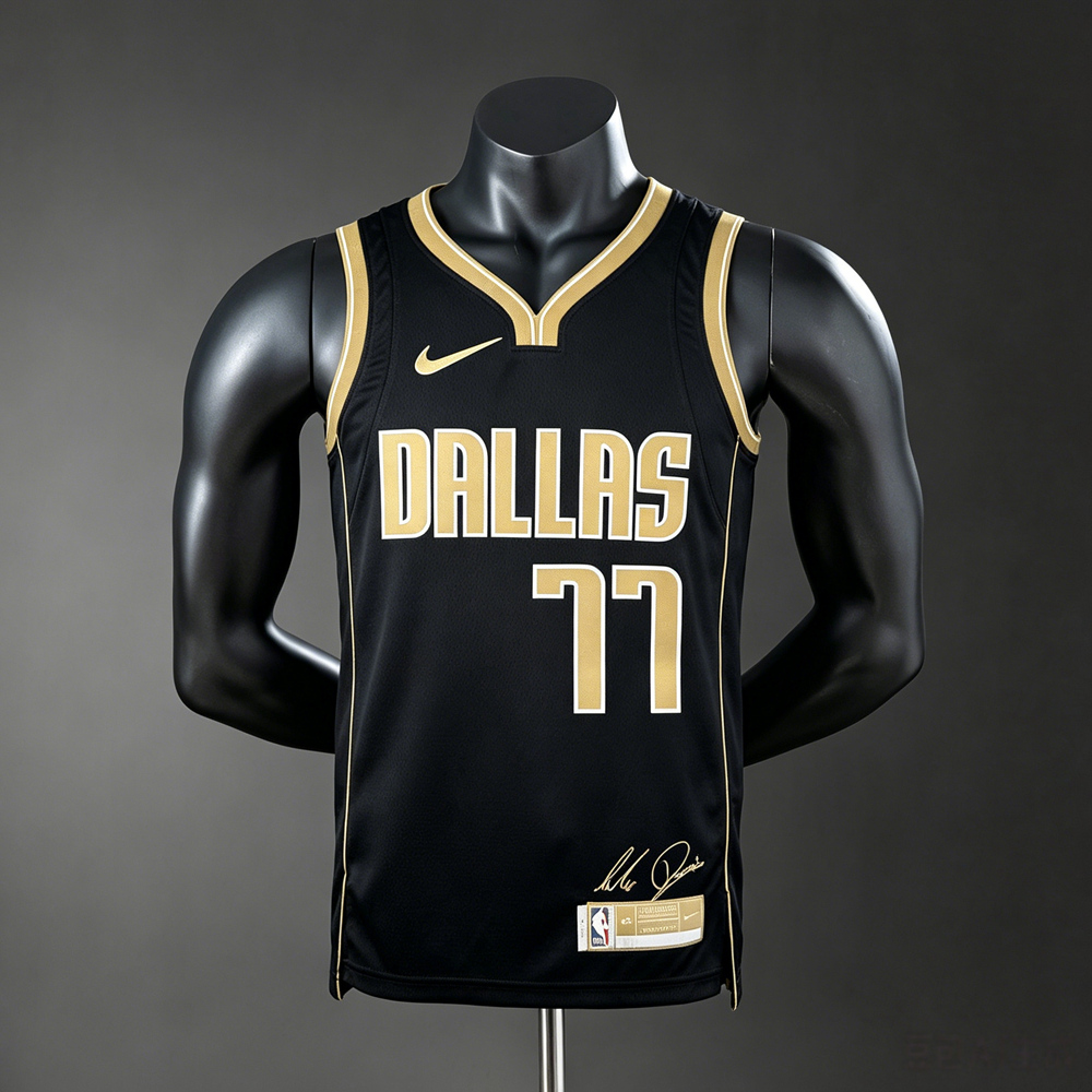 Dallas Mavericks City Edition Doncic #77 NBA Jersey Silk Version