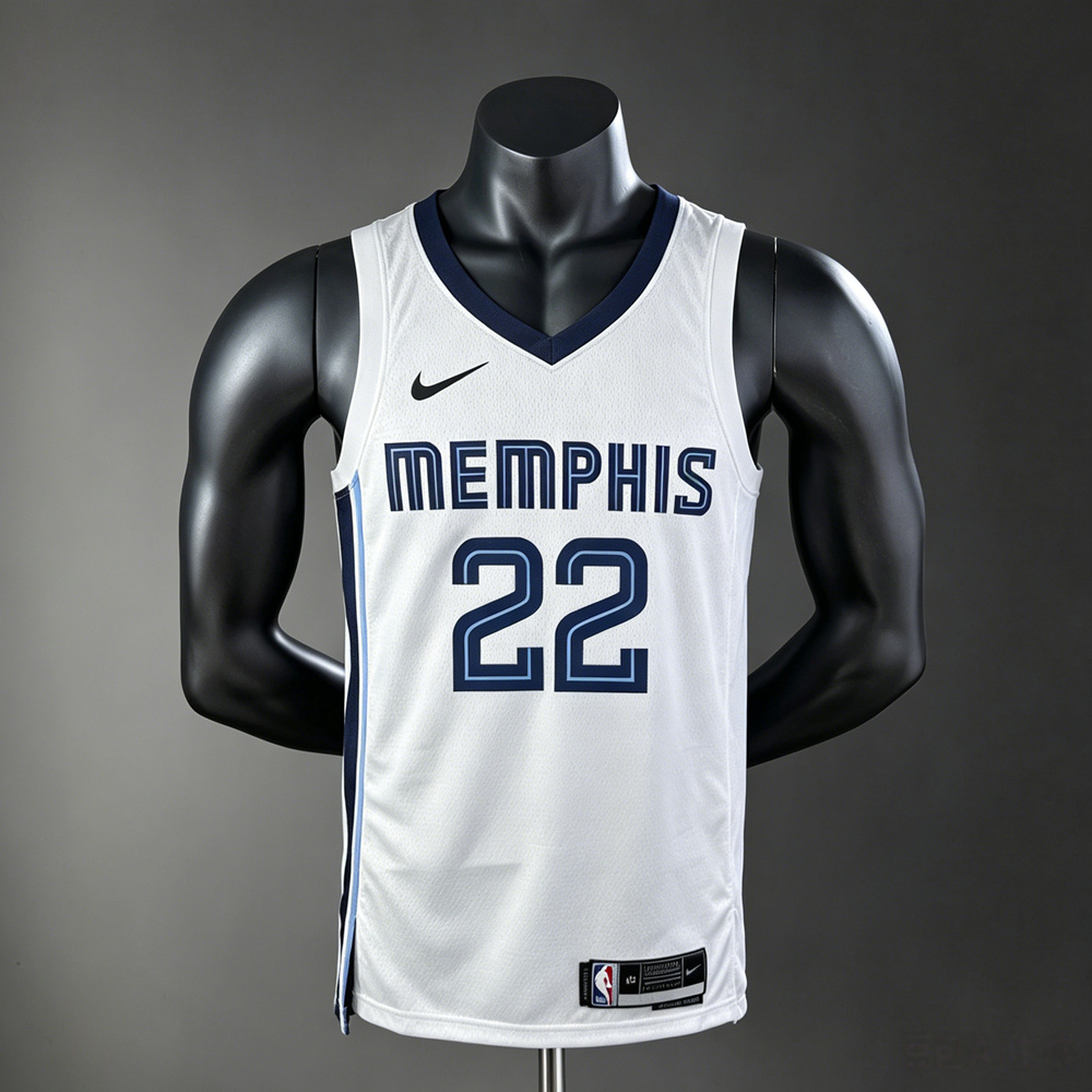 Memphis Grizzlies Association Edition Bane #22 NBA Jersey Silk Version