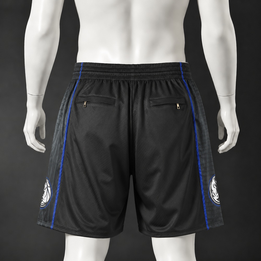 Dallas Mavericks  Basketball NBA Shorts Embroidered Version Foto 2