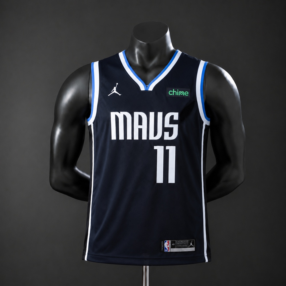 Dallas Mavericks City Edition Kyrie Irving #11 NBA Jersey Embroidered Version