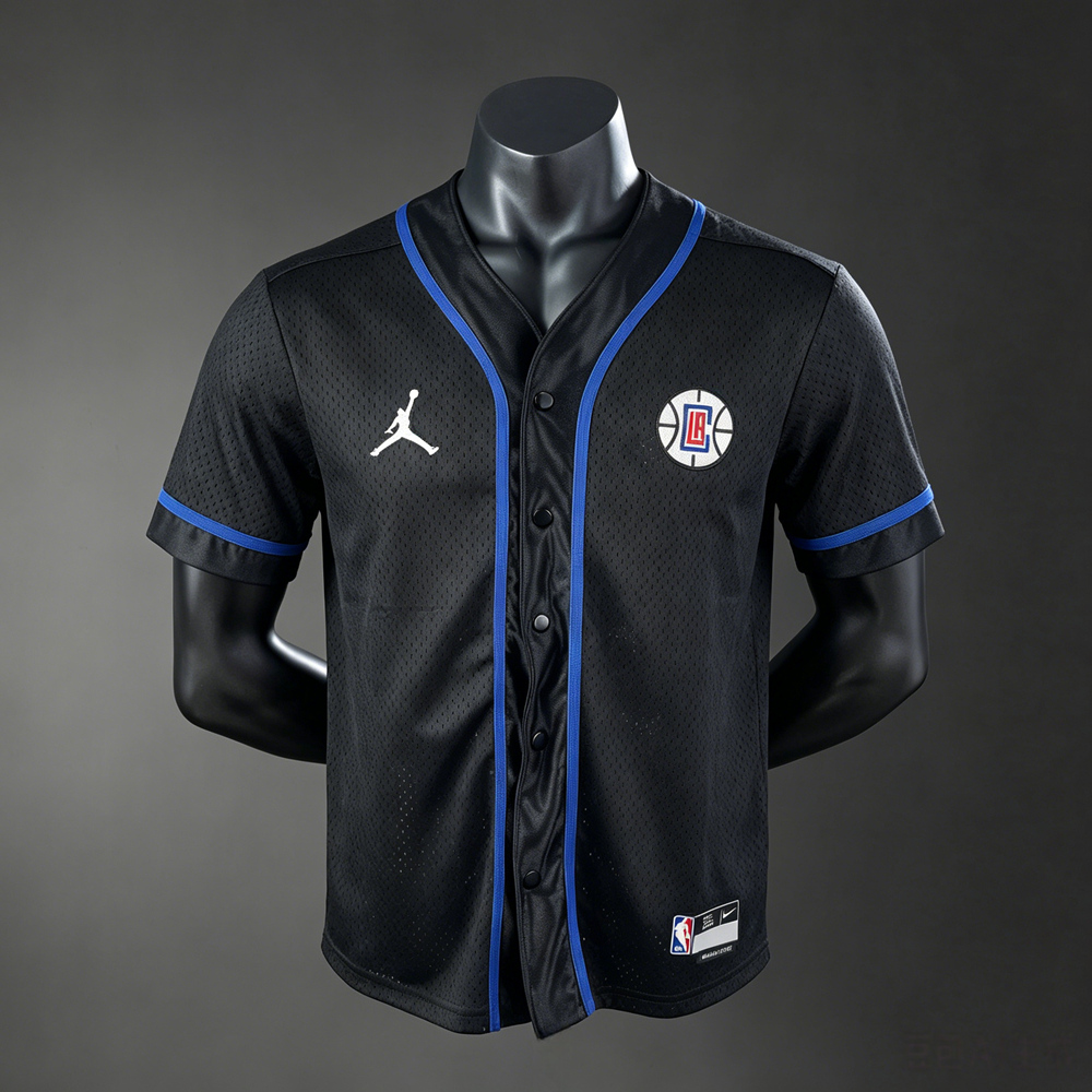 Dallas Mavericks Black Baseball Style Jersey Silk Version