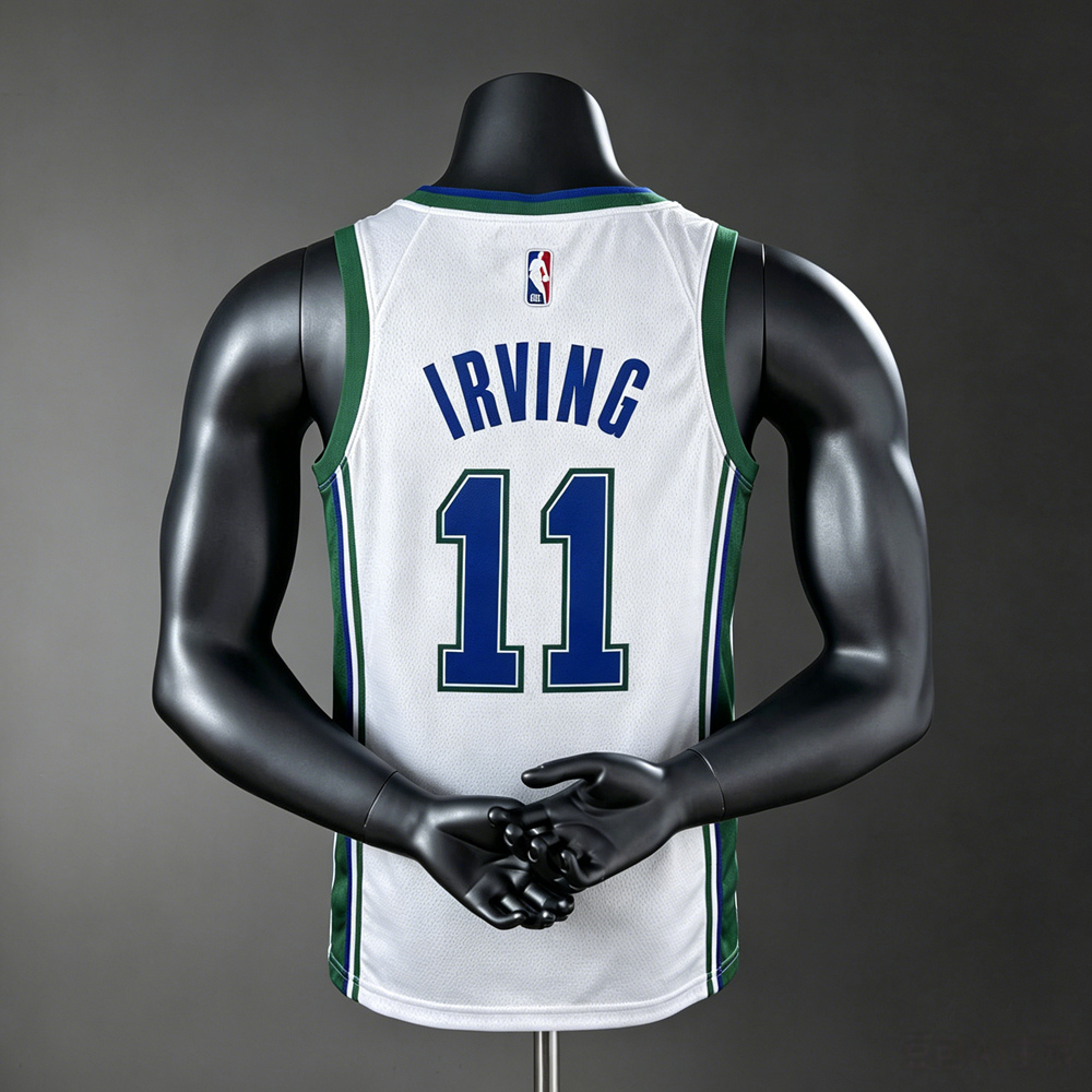 Dallas Mavericks Association Edition Irving #11 NBA Jersey Silk Version Foto 2