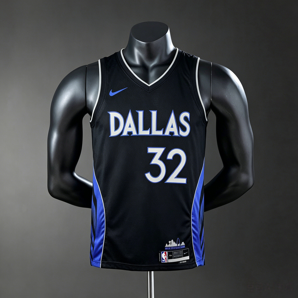 Dallas Mavericks Statement Edition Flagg #32 NBA Jersey Silk Version