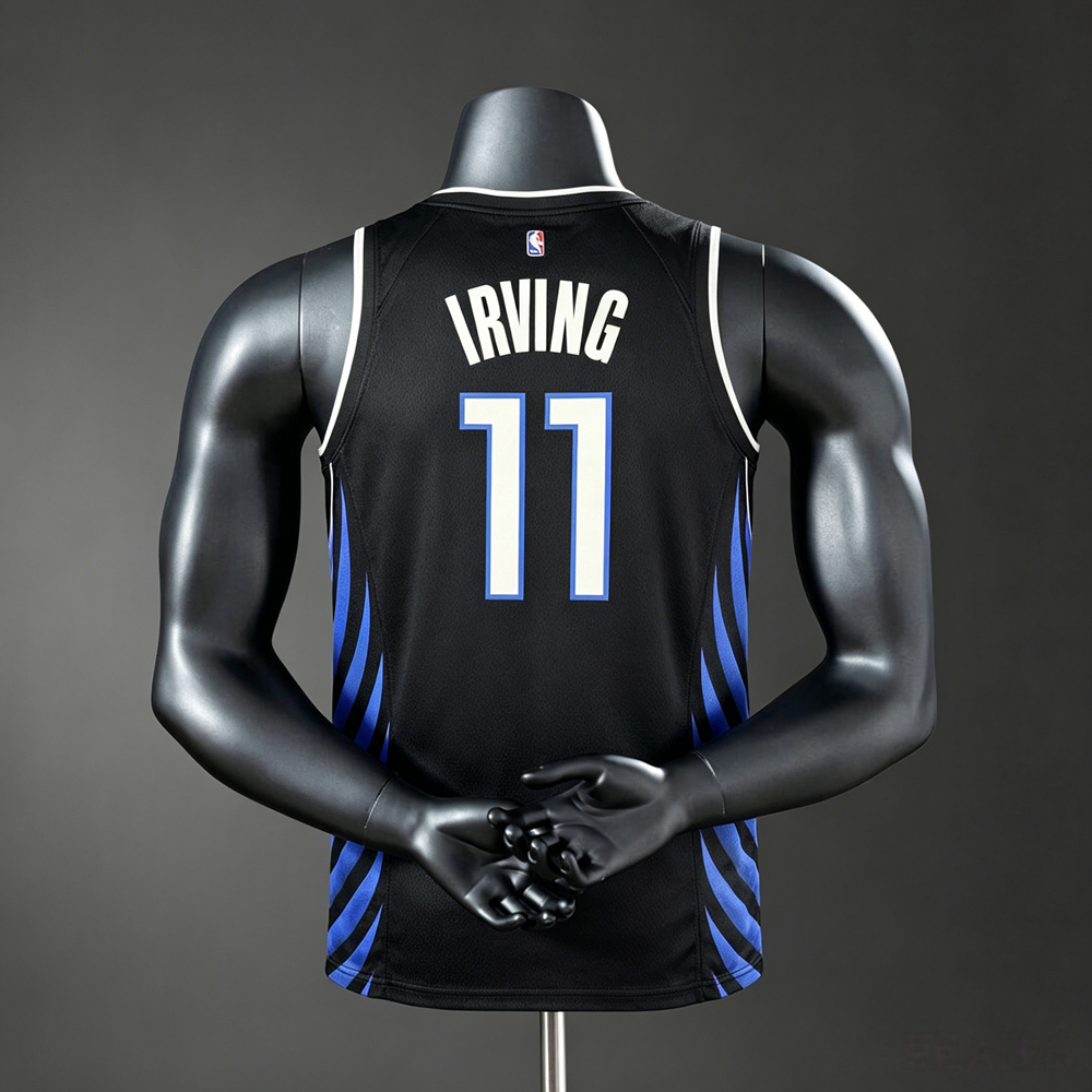 Dallas Mavericks Statement Edition Irving #11 NBA Jersey Silk Version Foto 2