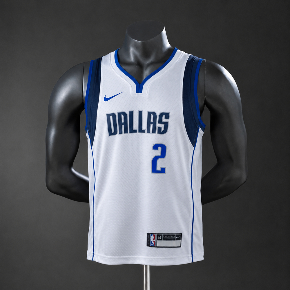 Dallas Mavericks Association Edition Irving #2 NBA Jersey Silk Version