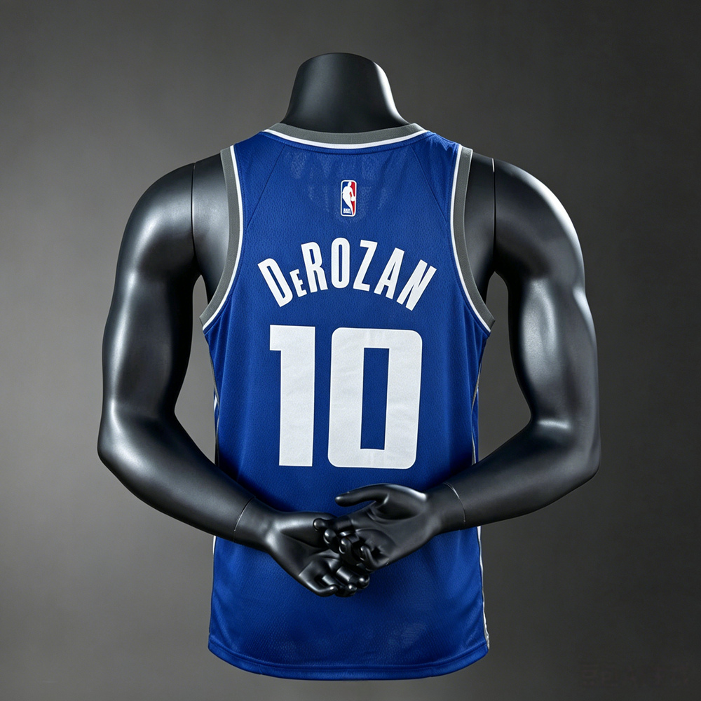 Sacramento Kings City Edition DeRozan #10 NBA Jersey Silk Version Foto 2